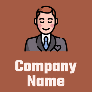 Groom logo on a Sepia background - Moda & Belleza