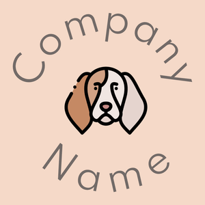 Beagle on a Sazerac background - Dieren/huisdieren