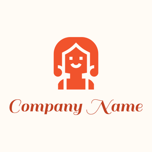 Burlesque logo on a White background - Abstrait