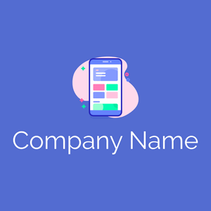 User interface logo on a Slate Blue background - Juegos & Entretenimiento