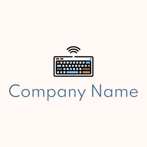 Wireless keyboard on a Seashell background - Ordinateur