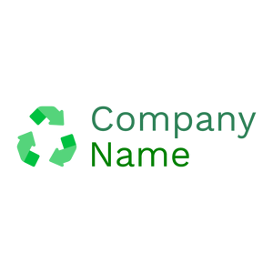 Recycle logo on a White background - Environnement & Écologie