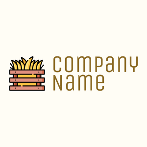 Hay logo on a Floral White background - Fiori