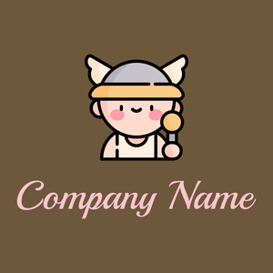 Hermes logo on a Yellow Metal background - Religious