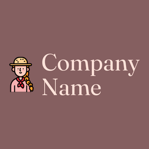 Farmer on a Light Wood background - Agricultura