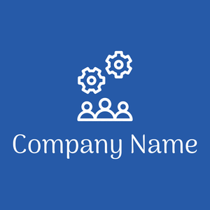 Development logo on a Cerulean Blue background - Zakelijk & Consulting