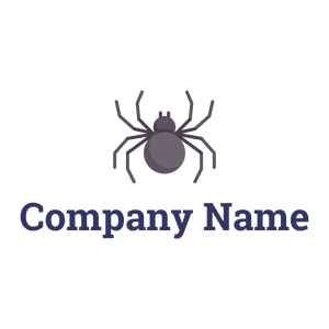 Wide Spider logo on a White background - Tiere & Haustiere