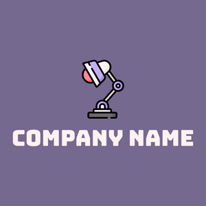 Infrared lamp logo on a Kimberly background - Medicina & Farmacia