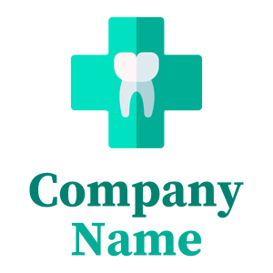Robin's Egg Blue Dentist on a White background - Médicale & Pharmaceutique