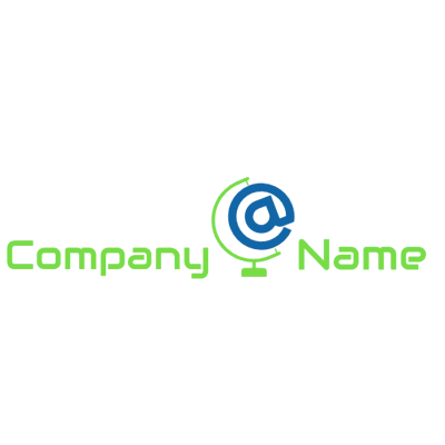blue arobase logo - Domaine des communications