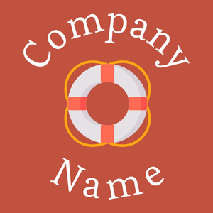 Life saver logo on a Sunset background - Segurança