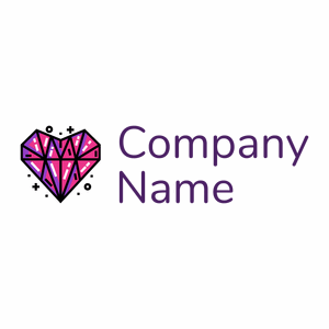 Heart Diamond on a White background - Moda & Belleza