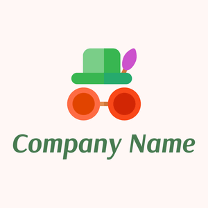 Costume logo on a Snow background - Mode & Beauté