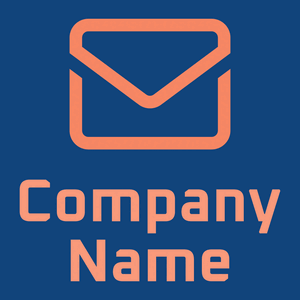 Mail inbox app logo on a Dark Cerulean background - Communications