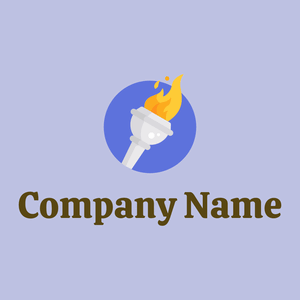 Torch on a Periwinkle background - Sicherheit