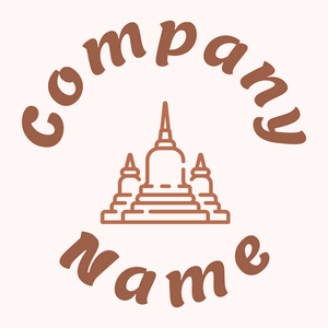 Wat phra kaew logo on a pale background - Religiosidade