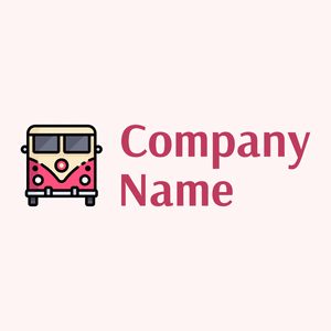 Van logo on a Snow background - Abstrait