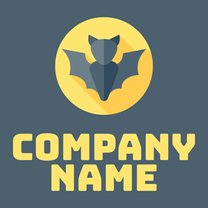 Bat on a Smalt Blue background - Juegos & Entretenimiento
