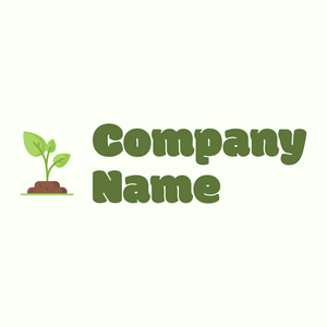 Green Sprout on a Ivory background - Landwirtschaft