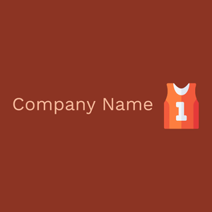 Sunset Orange Singlet on a Burnt Umber background - Moda & Beleza