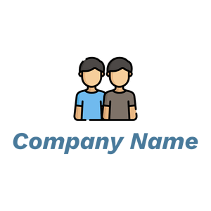 Couple logo on a White background - Dating