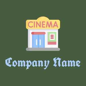 Cinema logo on a Tom Thumb background - Entretenimento & Artes
