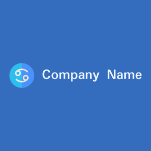 Cancer logo on a Curious Blue background - Sommario