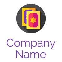 Tarot logo on a White background - Abstrait