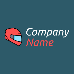 Helmet logo on a Blumine background - Construcción & Herramientas