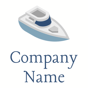 3D Yacht logo on a White background - Autos & Fahrzeuge