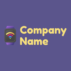Smartwatch app on a Butterfly Bush background