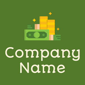 Money logo on a Green Leaf background - Negócios & Consultoria