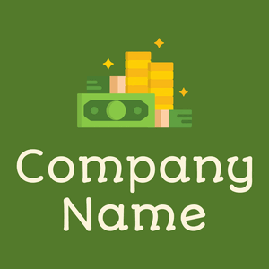 Money logo on a Green Leaf background - Entreprise & Consultant