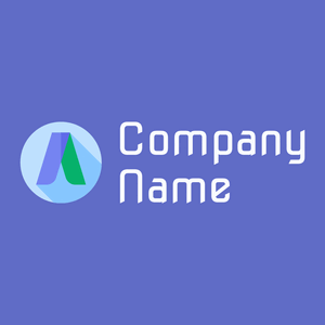 Adwords logo on a Slate Blue background - Comunicazioni