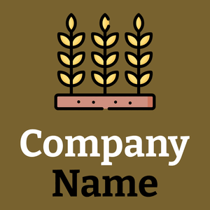 Wheat logo on a Himalaya background - Agricoltura