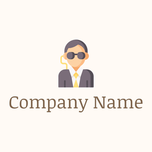 Bodyguard logo on a yellow background - Sicherheit