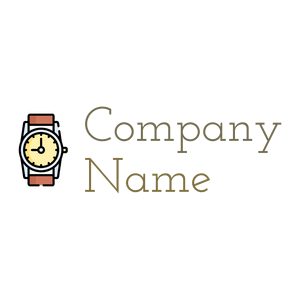 Wristwatch on a White background