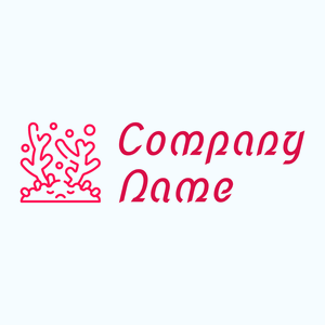 Coral reef logo on a Alice Blue background - Sommario