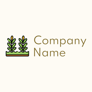 Vegetation on a Floral White background - Landwirtschaft