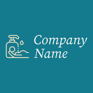 Soap logo on a Deep Sea background - Nettoyage & Entretien