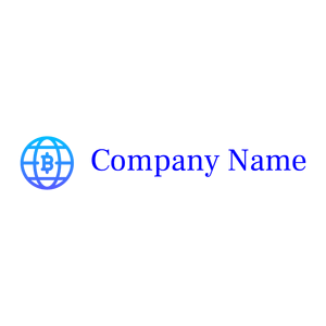 Bitcoin logo on a White background - Techno