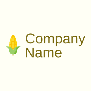 Corn logo on a Ivory background - Agricultura