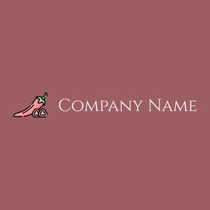 Chili logo on a Dark Chestnut background - Comida & Bebida