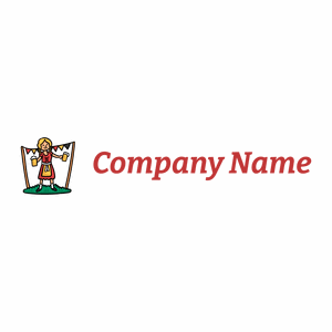Waiter logo on a White background - Abstrato