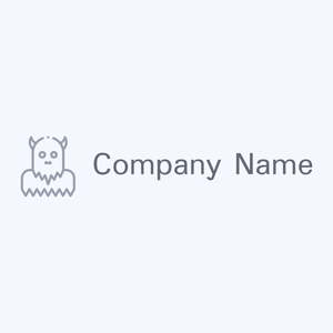 Yeti logo on a Ghost White background - Abstract