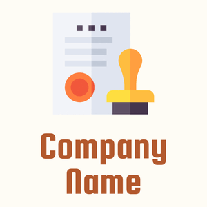 Certificate logo on a Floral White background - Negócios & Consultoria