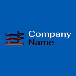 Katana logo on a Cobalt background - Sports