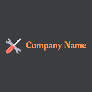 Service logo on a Baltic Sea background - Bau & Werkzeuge