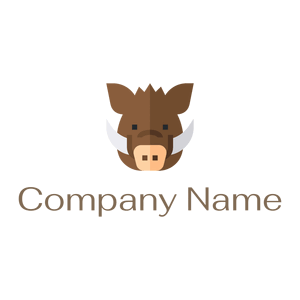 Boar on a White background - Animali & Cuccioli