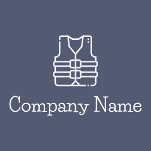 Life jacket logo on a East Bay background - Mode & Beauté